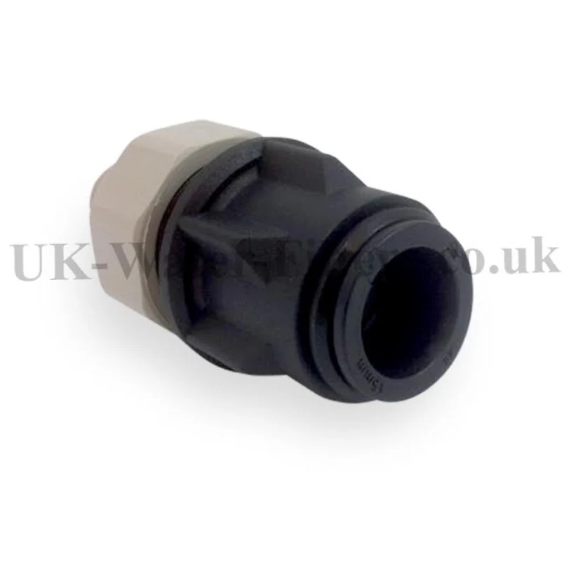 15mm Female to 1/4 inch female John Guest Adapters PM011516E with CI320816FS (ONE PAIR) - Image 6