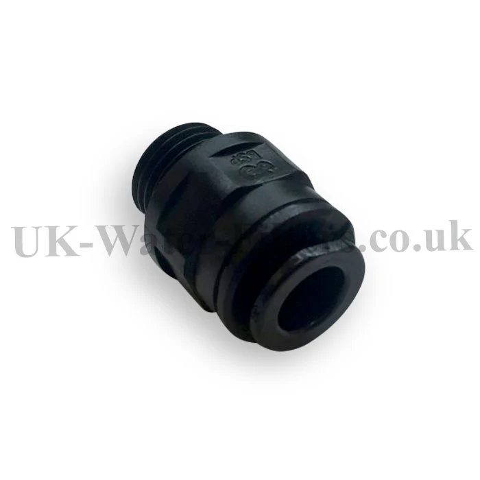 1/4 Male Straight Threaded-to-Tube Adapter, Push Fit 8mm Pair - Image 6