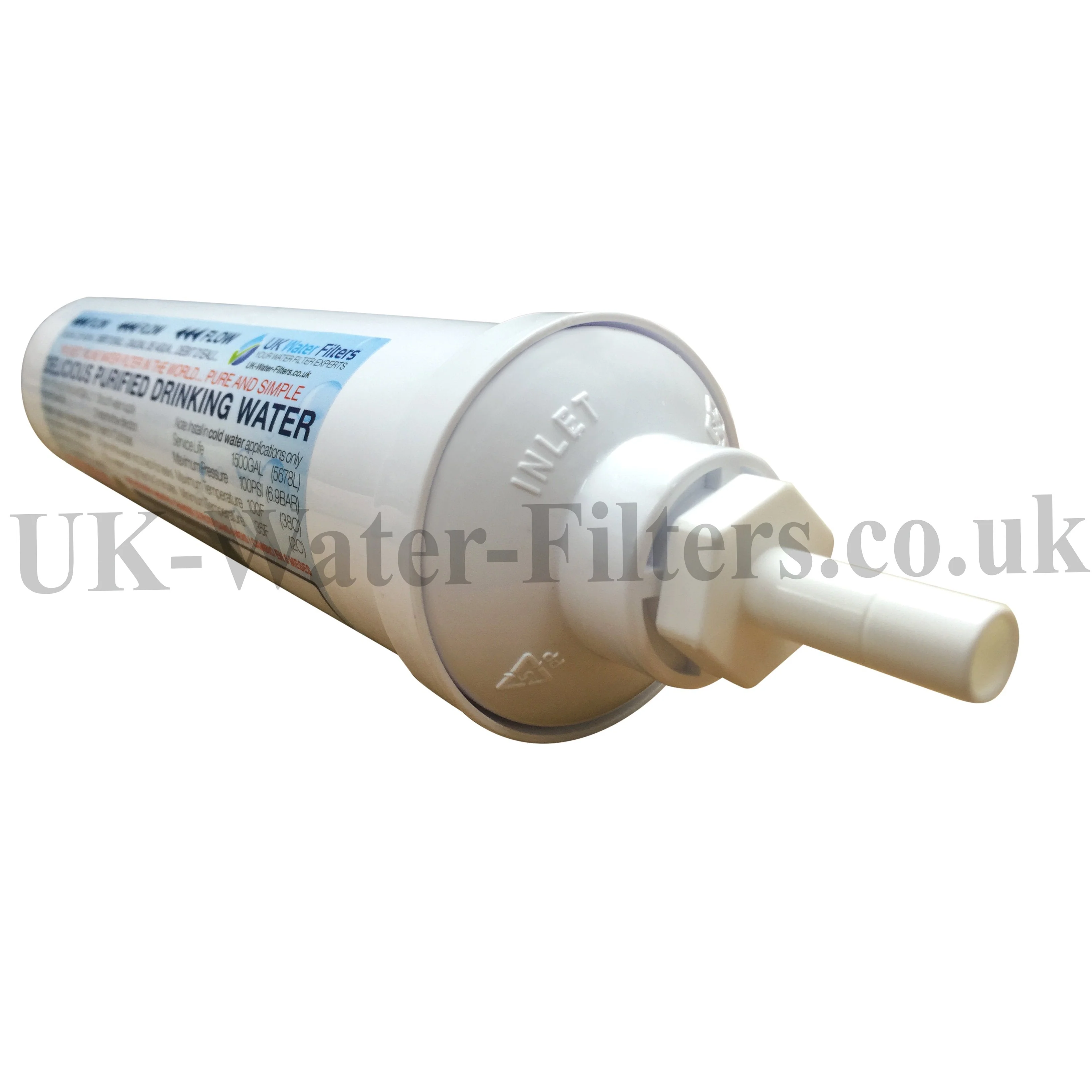 In Line Water Filter Compatible with Water Gem - Male Connections - Image 4