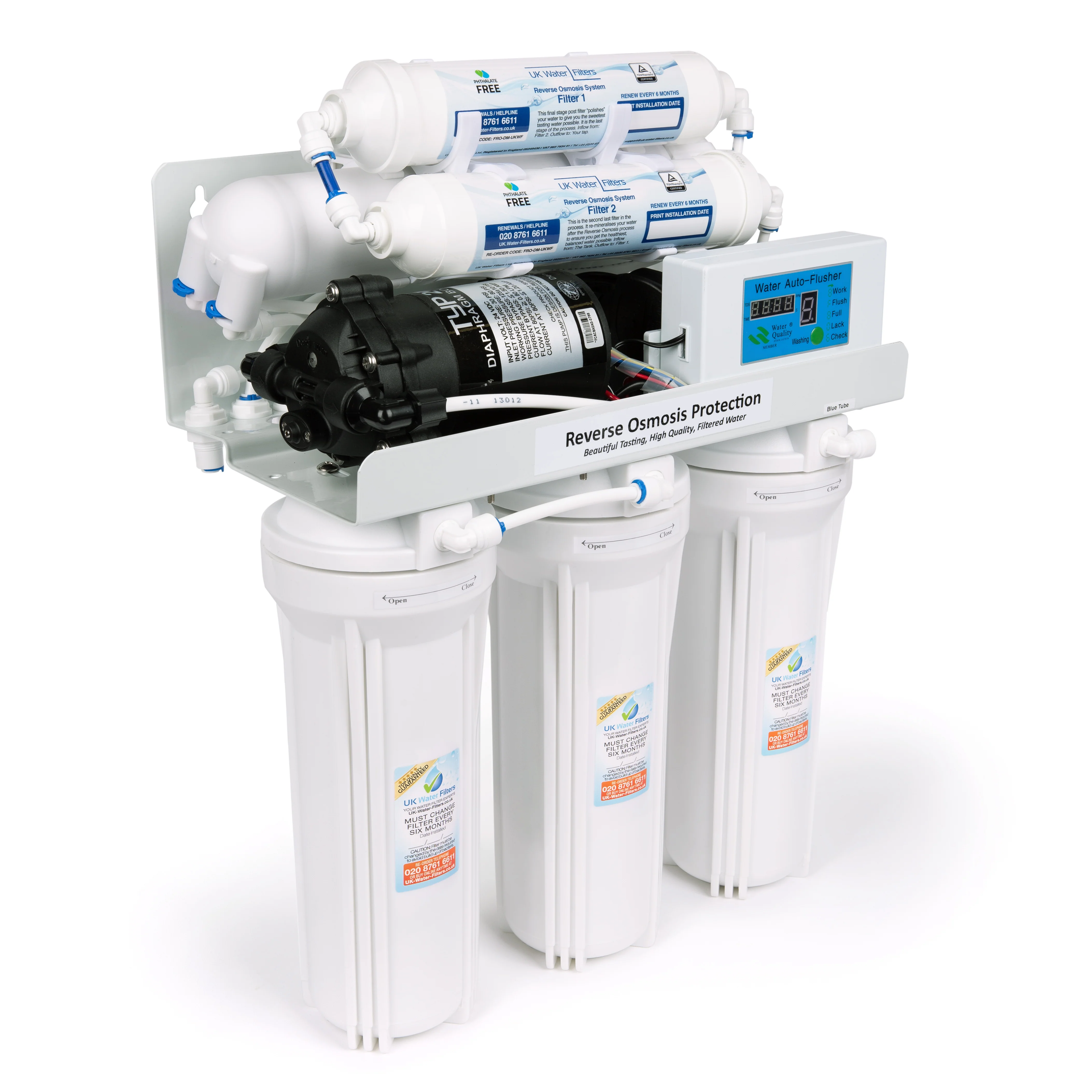 Reverse Osmosis System with Pump - Image 3