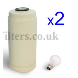 Two Whole House Filter Renewal Cartridges - Code FIL16TWO (old code WHS-BB-CA-10-CD)